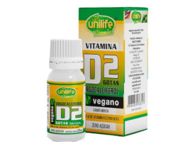 Vitamina D2 Ergocalciferol em Gotas Vegano 20ml