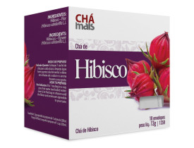 Chá de Hibisco Cx10 Sachês de 1g
