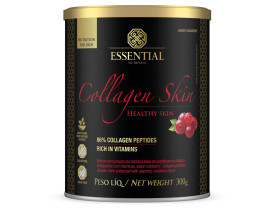 Colágeno Collagen Skin em Pó Hidrolisado Cranberry 300g - Essential Nutrition