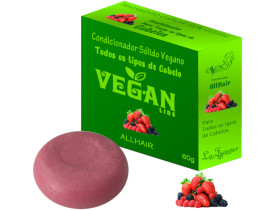 Condicionador Solido Vegan Line-Frutas Vermelhas