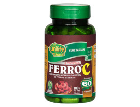 Ferro + vitamina C 60 cápsulas de 500mg