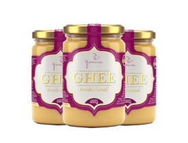 Manteiga Clarificada Ghee Kit com 3 Frascos de 300g