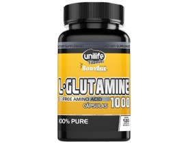 L-Glutamina Amino Ácido 120 Cápsulas de 1000mg