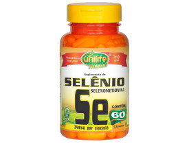 Selênio Quelato Selenometionina 60 cápsulas de 500mg