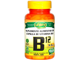 Vitamina B12 Cobalamina Vegana 60 cápsulas de 450mg
